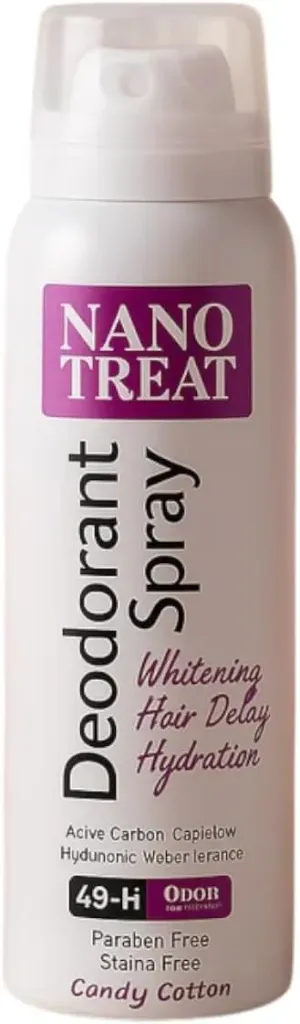 Nanotreat Deodorant Whitening Spray candy cotton 150 ML