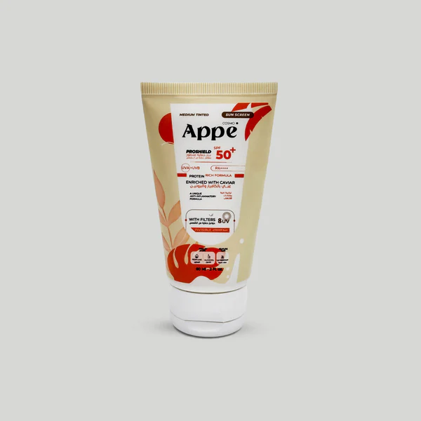 [appe-sunscreen-mediumtinted60] COSMO APPE medium Tinted Sunscreen spf 50+ (60 ML)