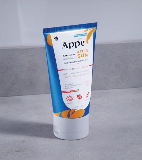 [appe-sunscreen-after150] كوزمو ابي لوشن الترطيب بعد الشمس والليزر 150 مل