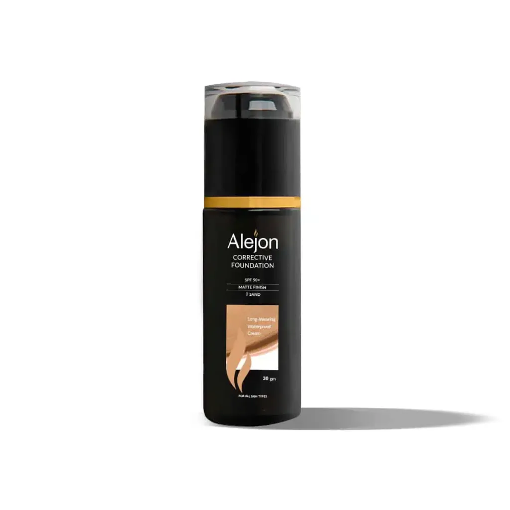 [alejon-cream-sand75] Alejon Corrective Foundation – Sand 30 gm