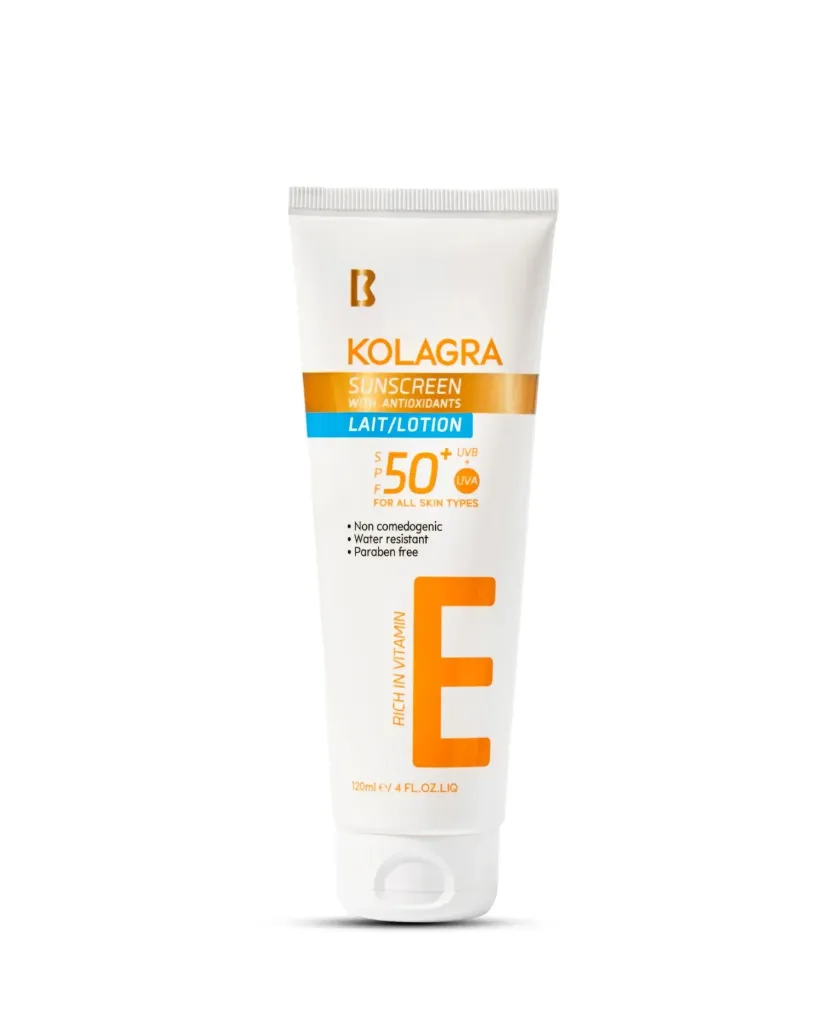 [kolagra-sunscreen-lotion120] Kolagra Sunscreen Lotion SPF 50+ (120 ML)