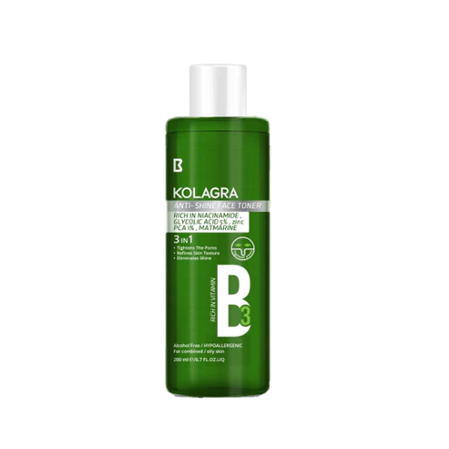 Kolagra Anti-Shine face toner 200 ML