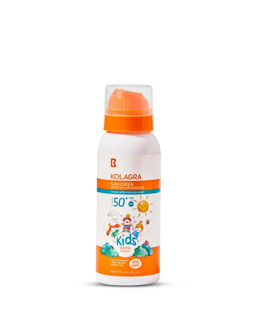[kolagra-sunscreen-kids120] كولاجرا لوشن الواقي من الشمس للأطفال بعامل حماية 50+ 120 مل